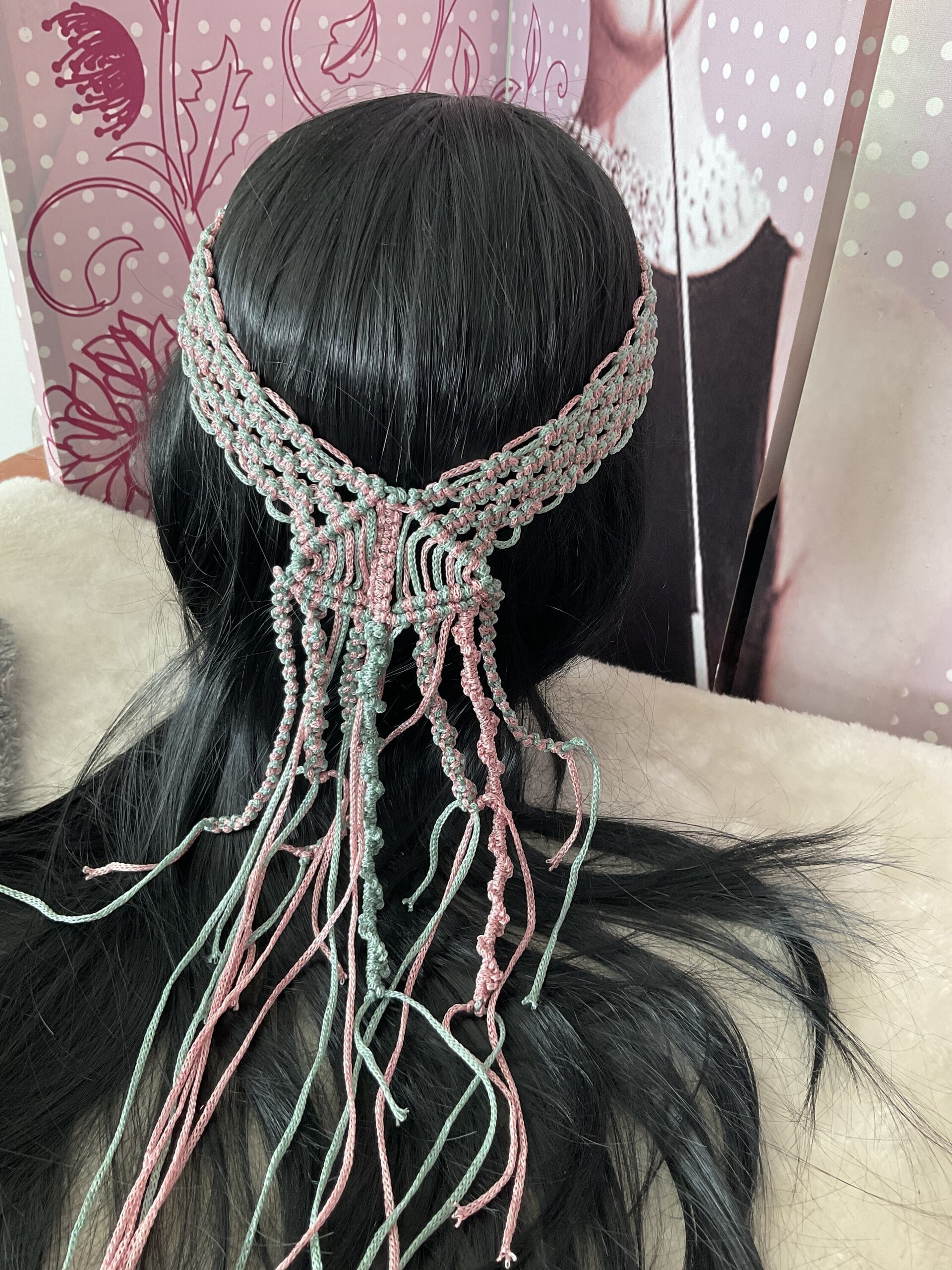 Diadema macramé - 6