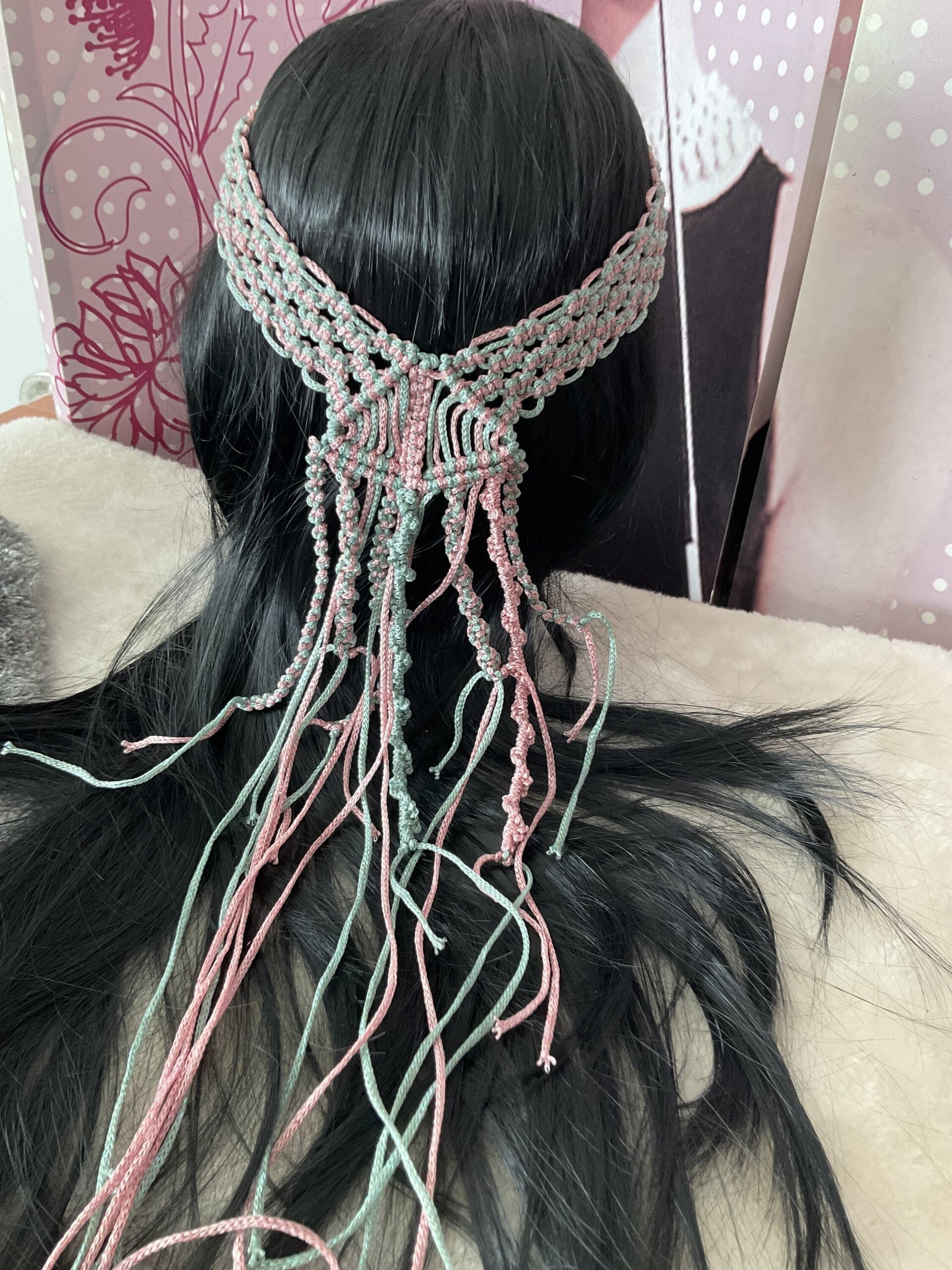 Diadema macramé - 5