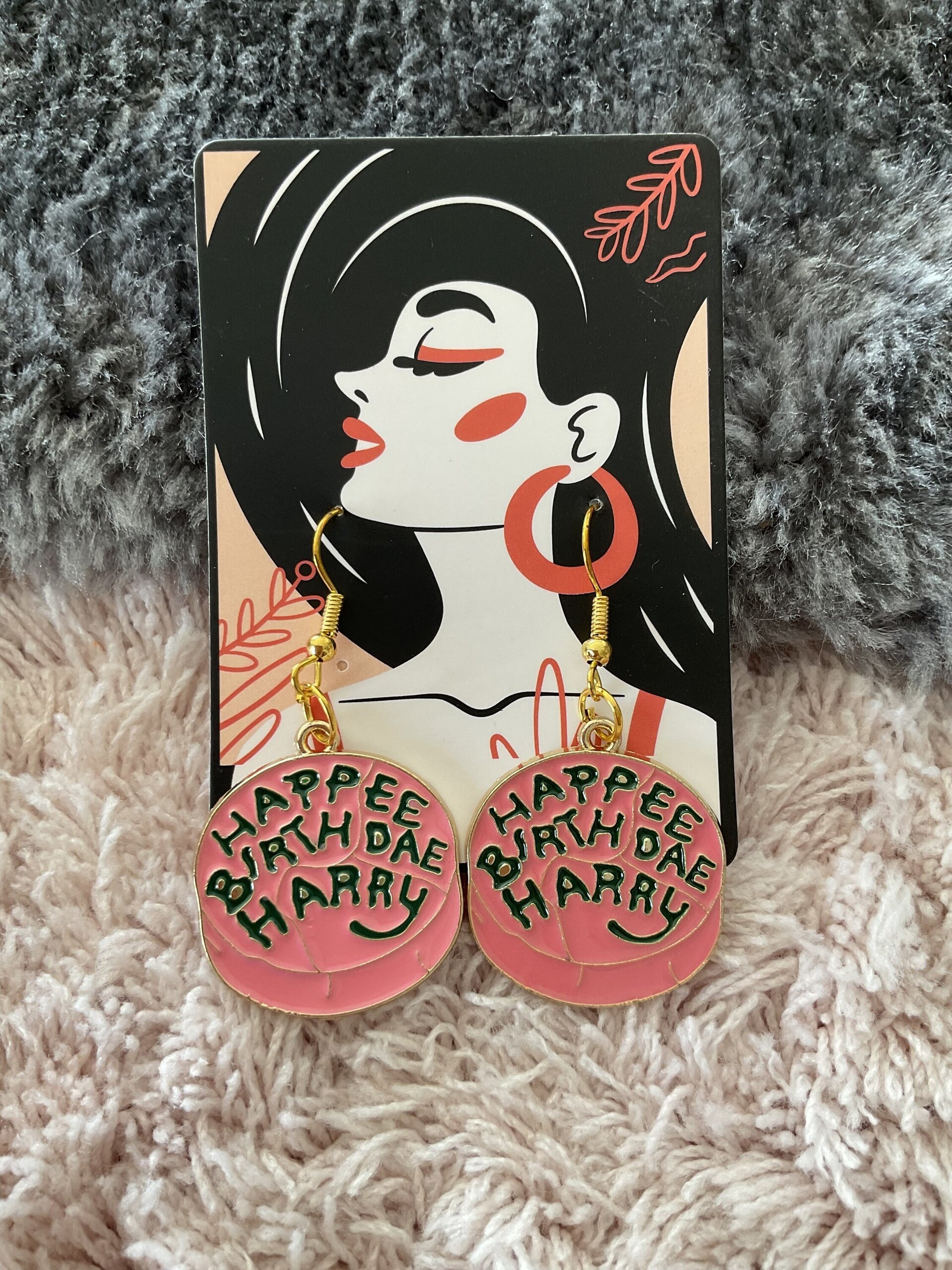 Pendientes tarta Harry potter - 3