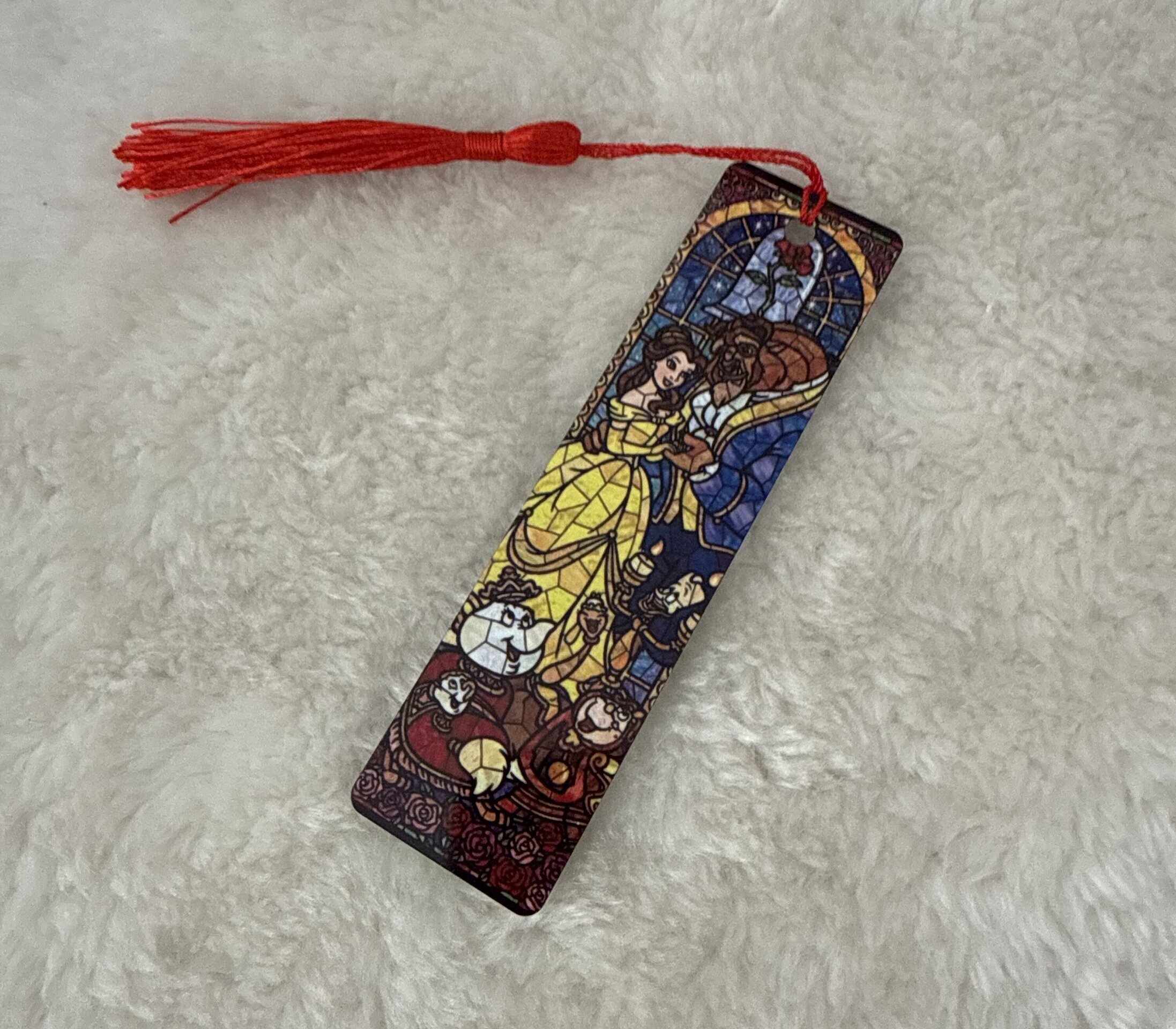 Marcapaginas la Bella y la Bestia - 4