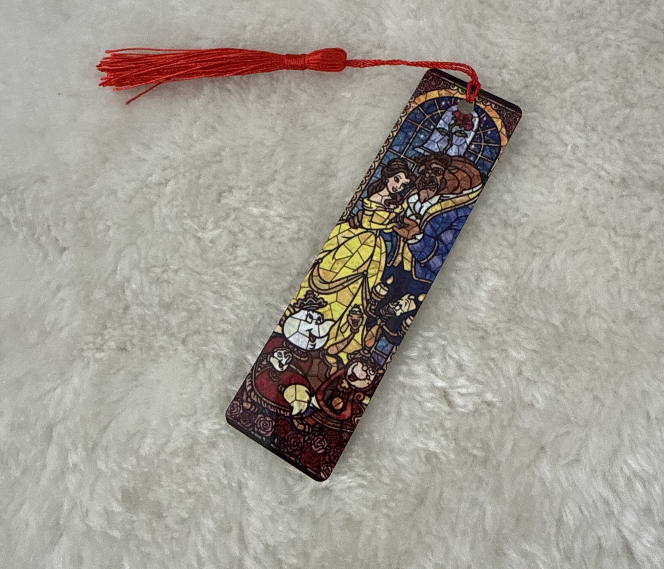 Marcapaginas la Bella y la Bestia - 2