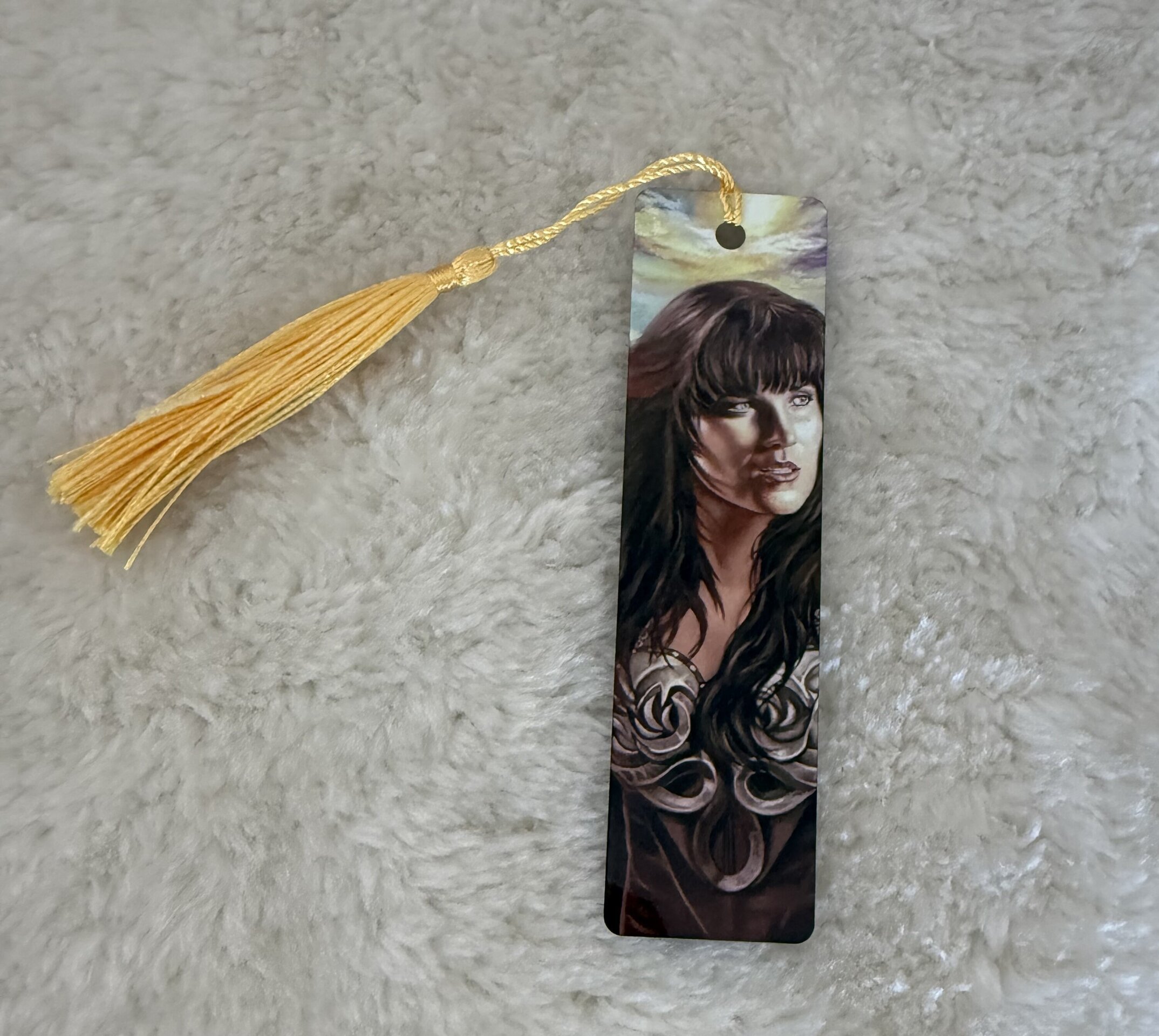 Marcapaginas metalico Xena - 8