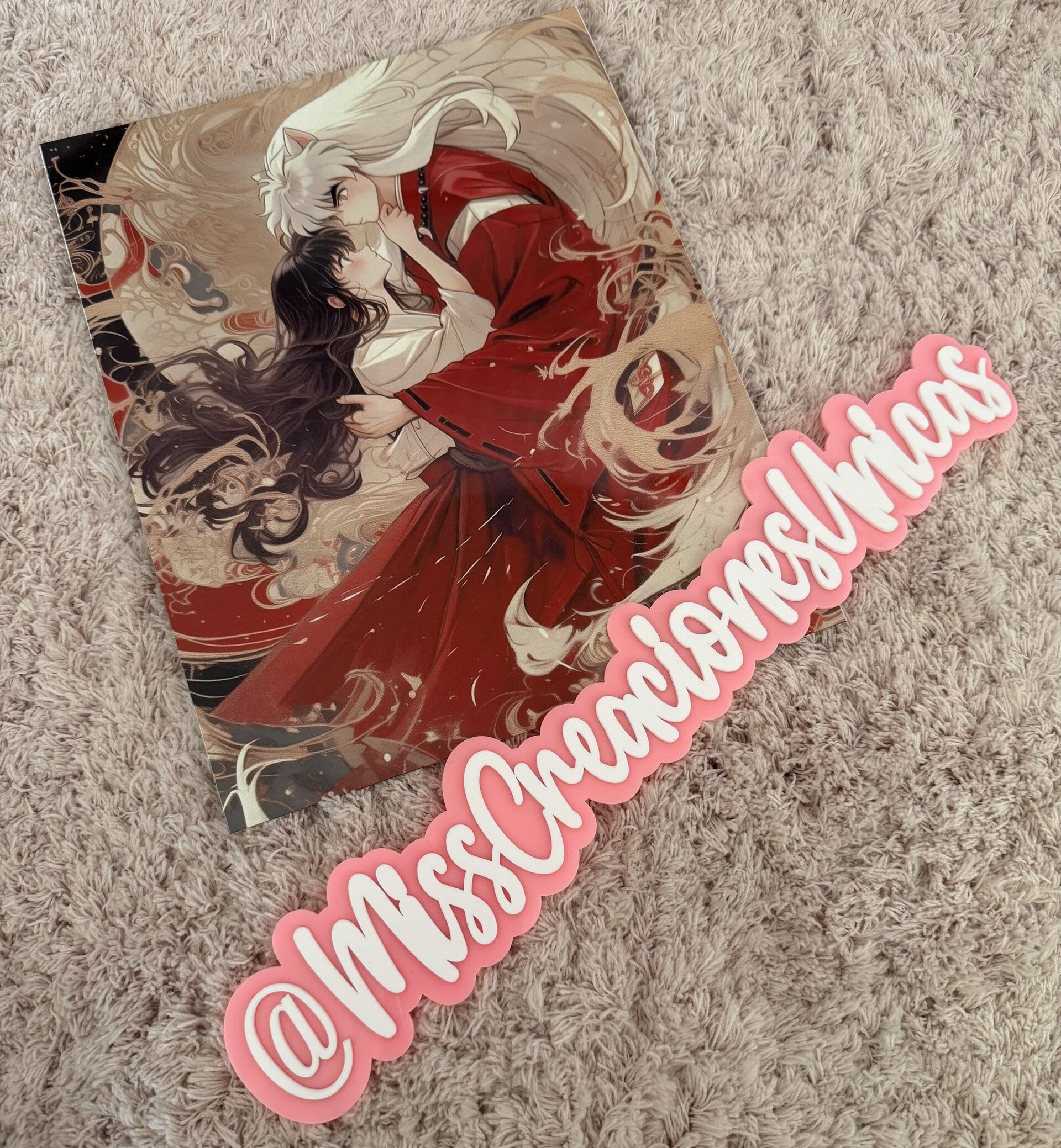 Lamina metalica Inuyasha - 8