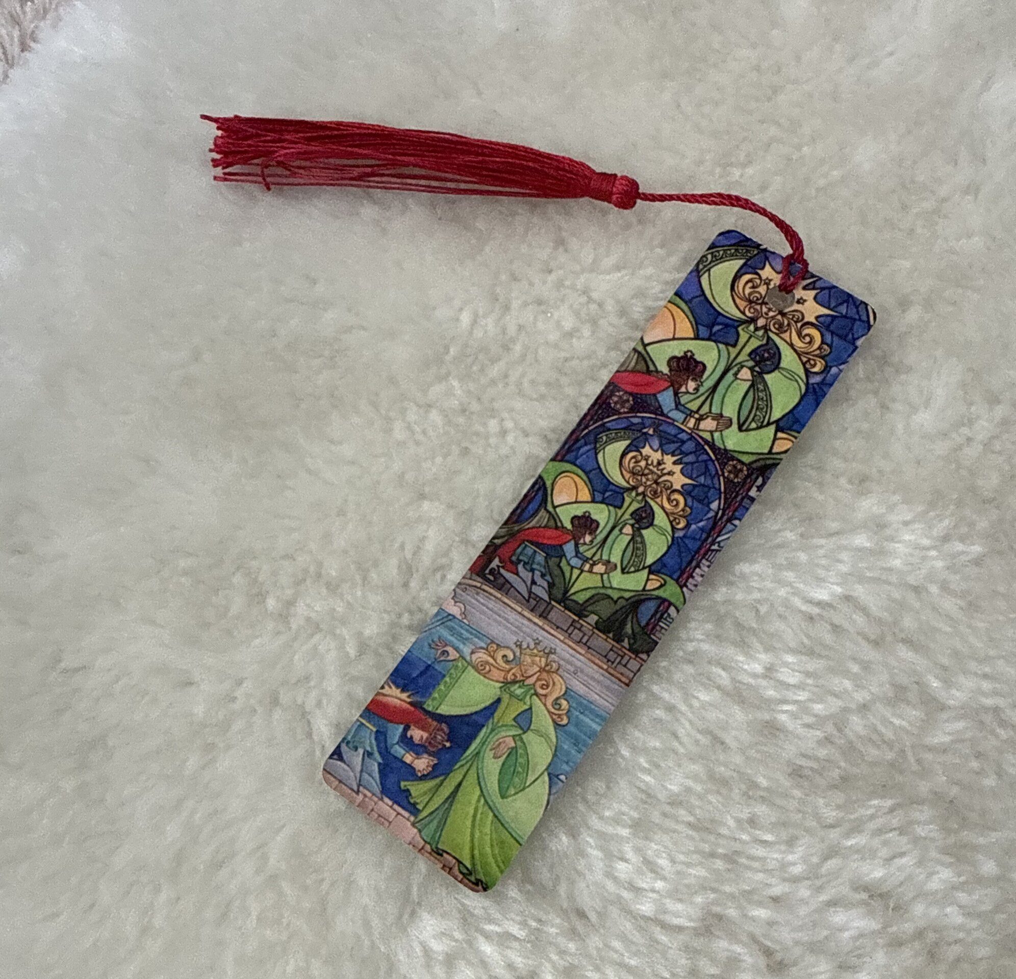 Marcapaginas la Bella y la Bestia - 12