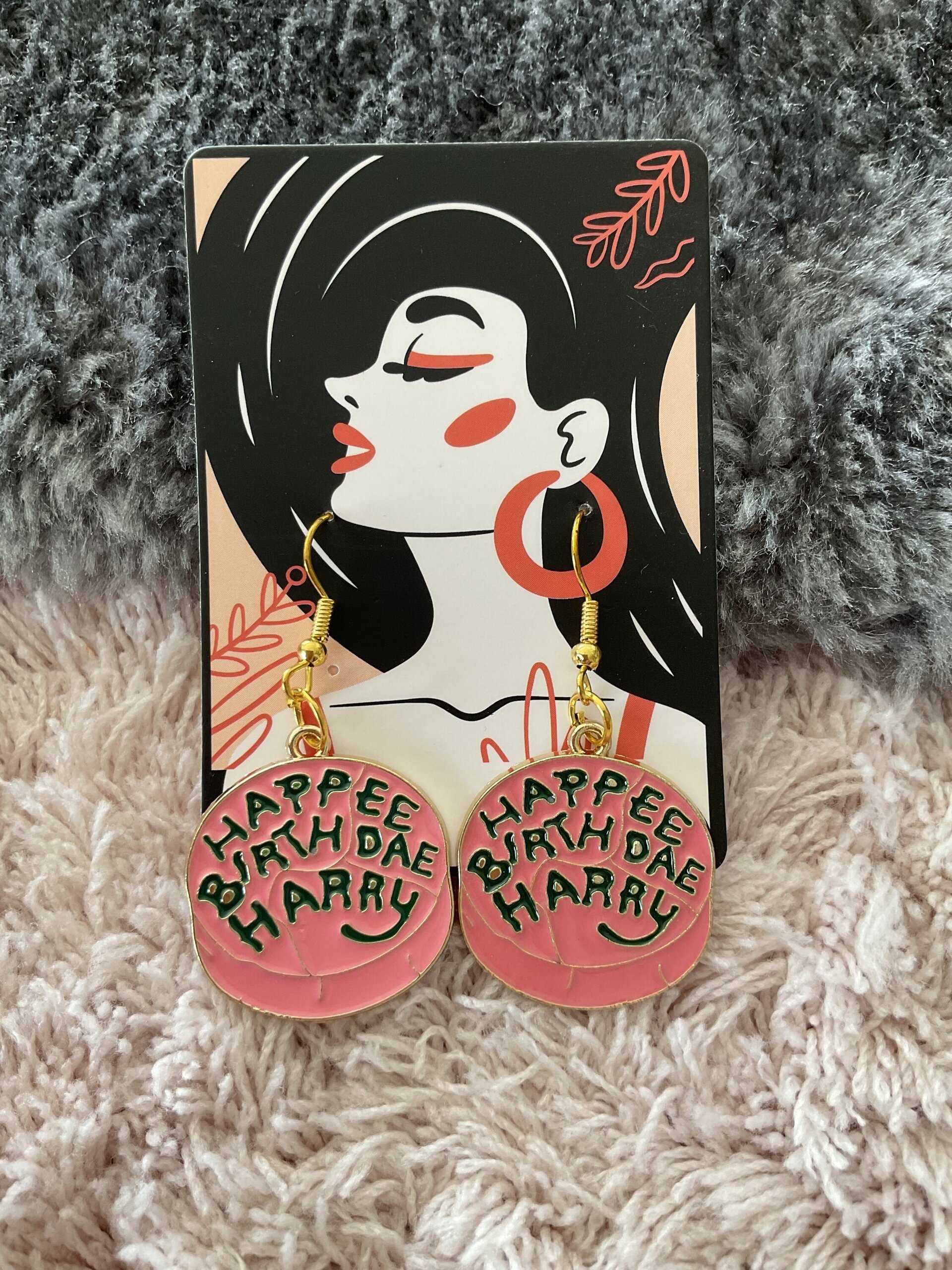 Pendientes tarta Harry potter - 4