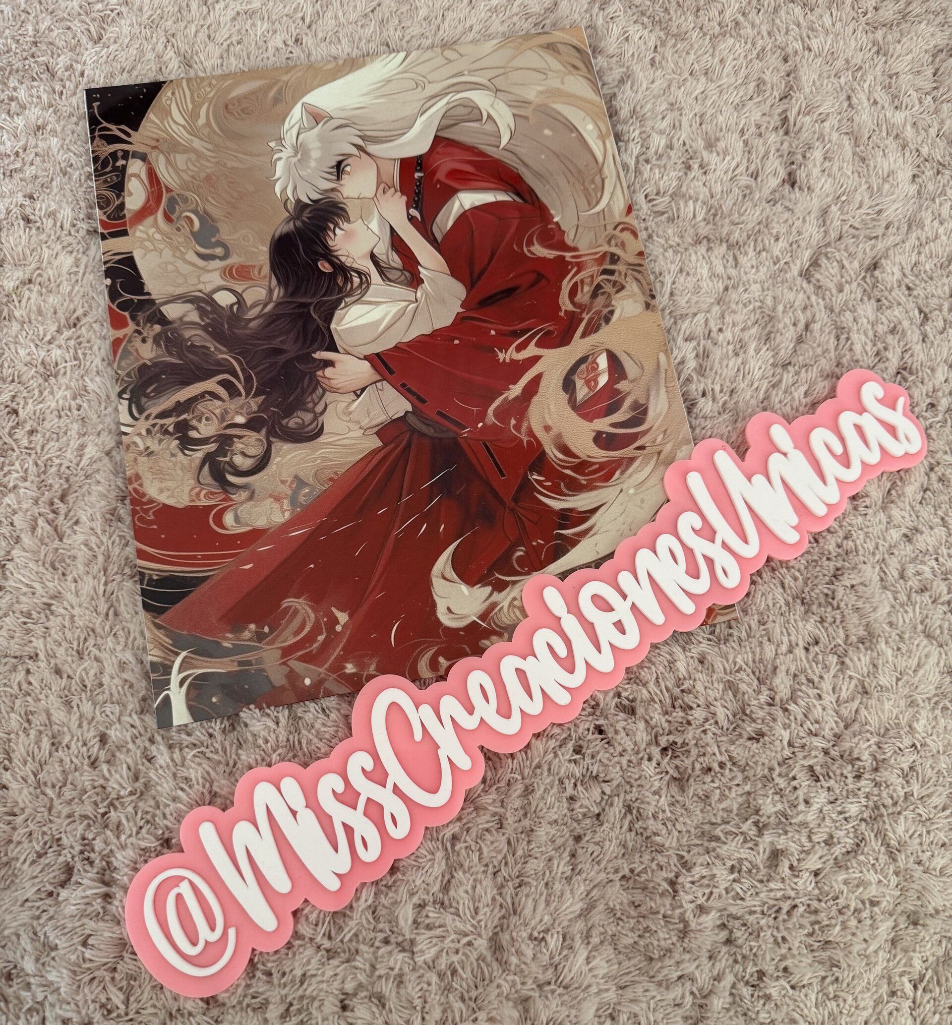 Lamina metalica Inuyasha - 2