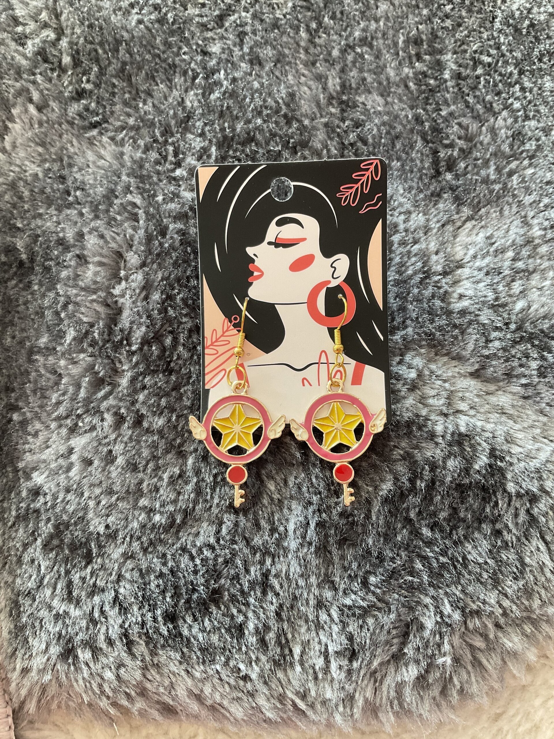 Pendientes Sakura - 2