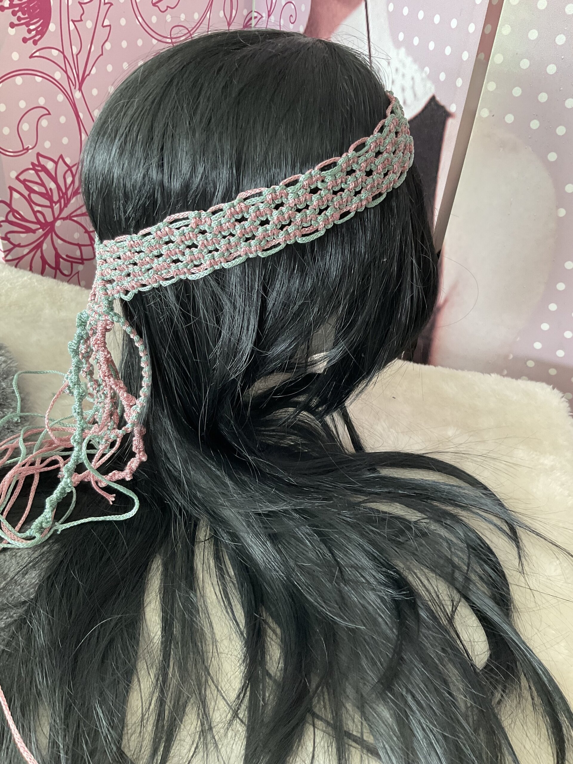 Diadema macramé - 11