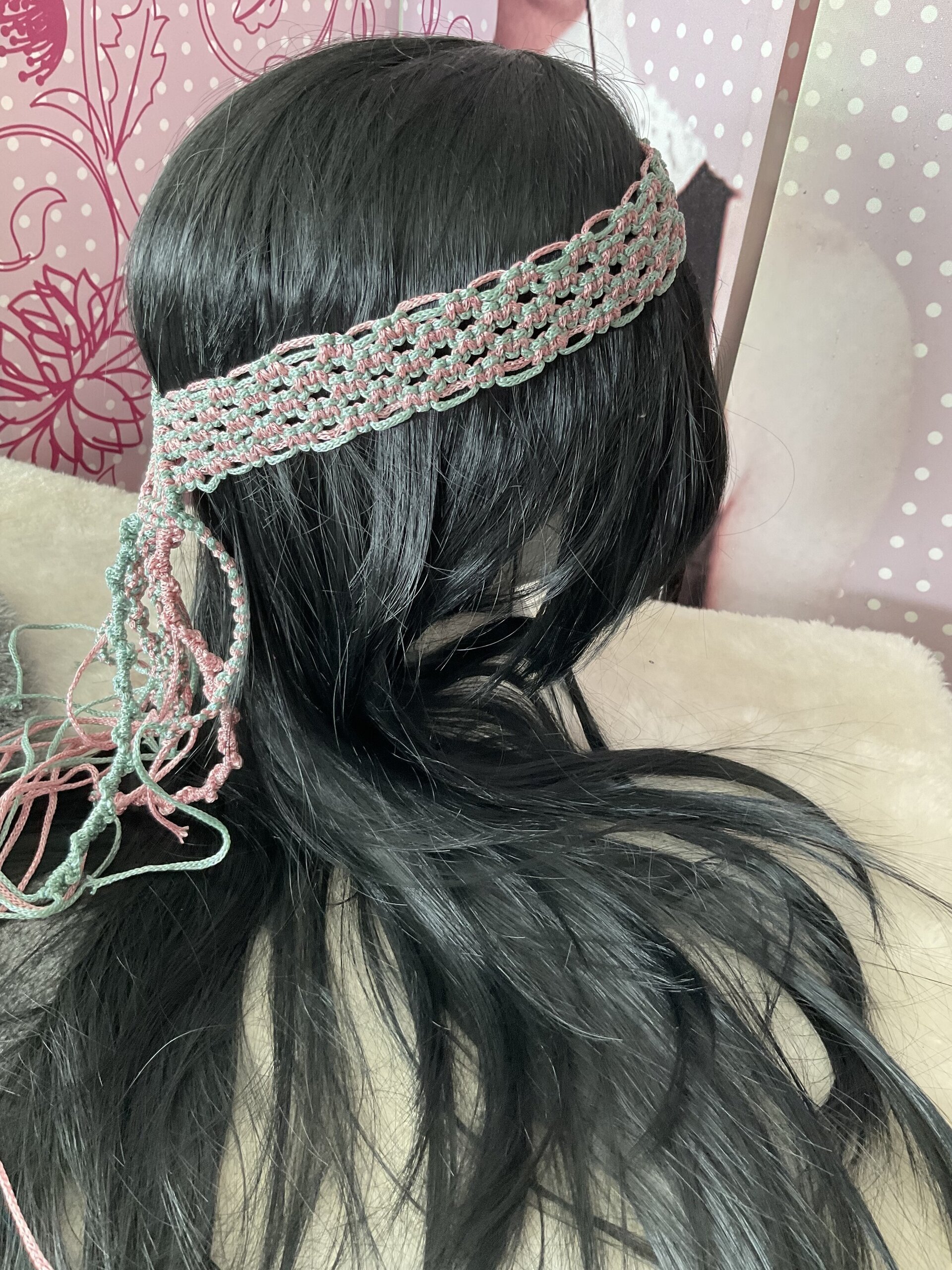 Diadema macramé - 10