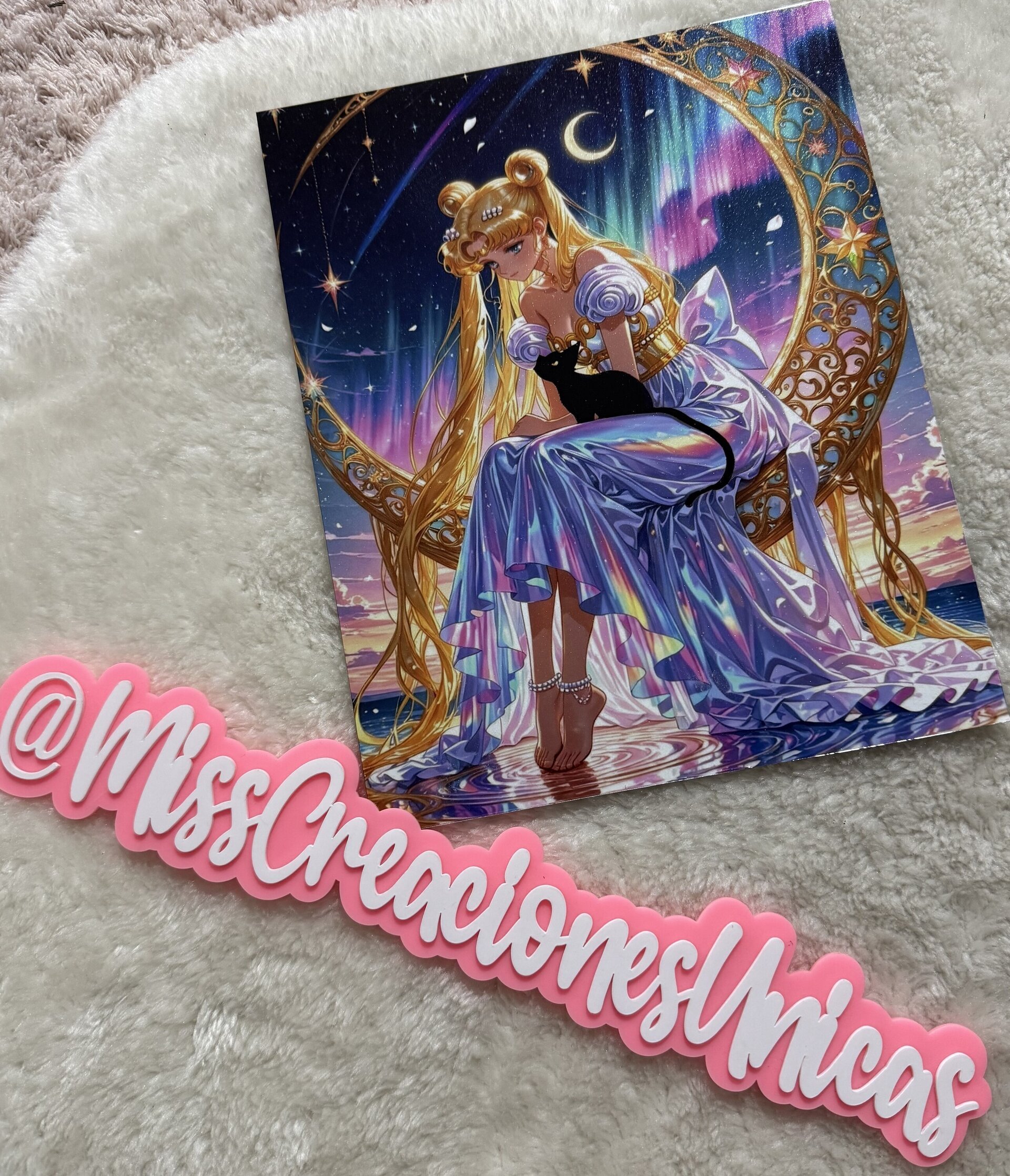 Lamina metalica Sailor Moon - 4