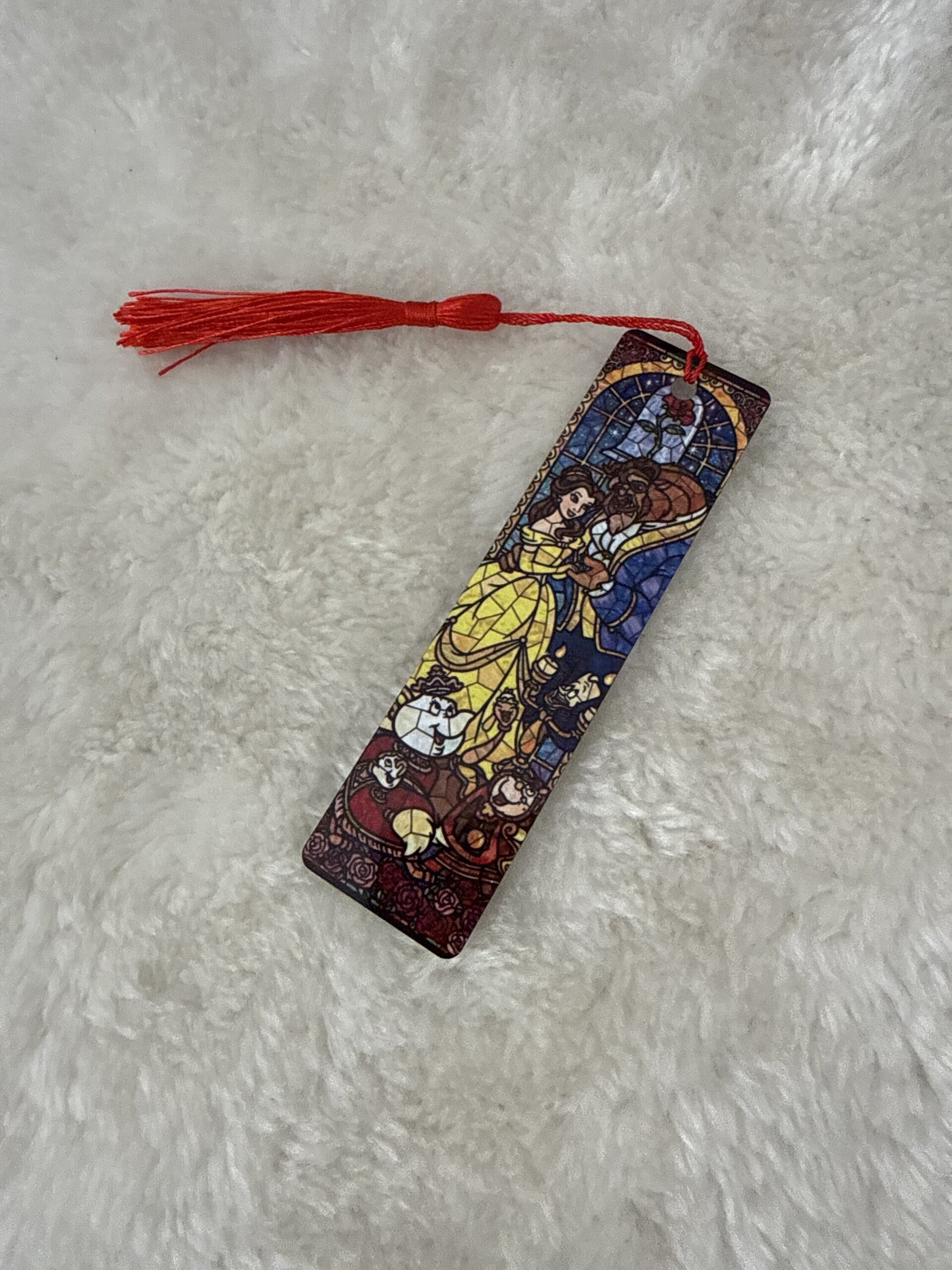 Marcapaginas la Bella y la Bestia - 8