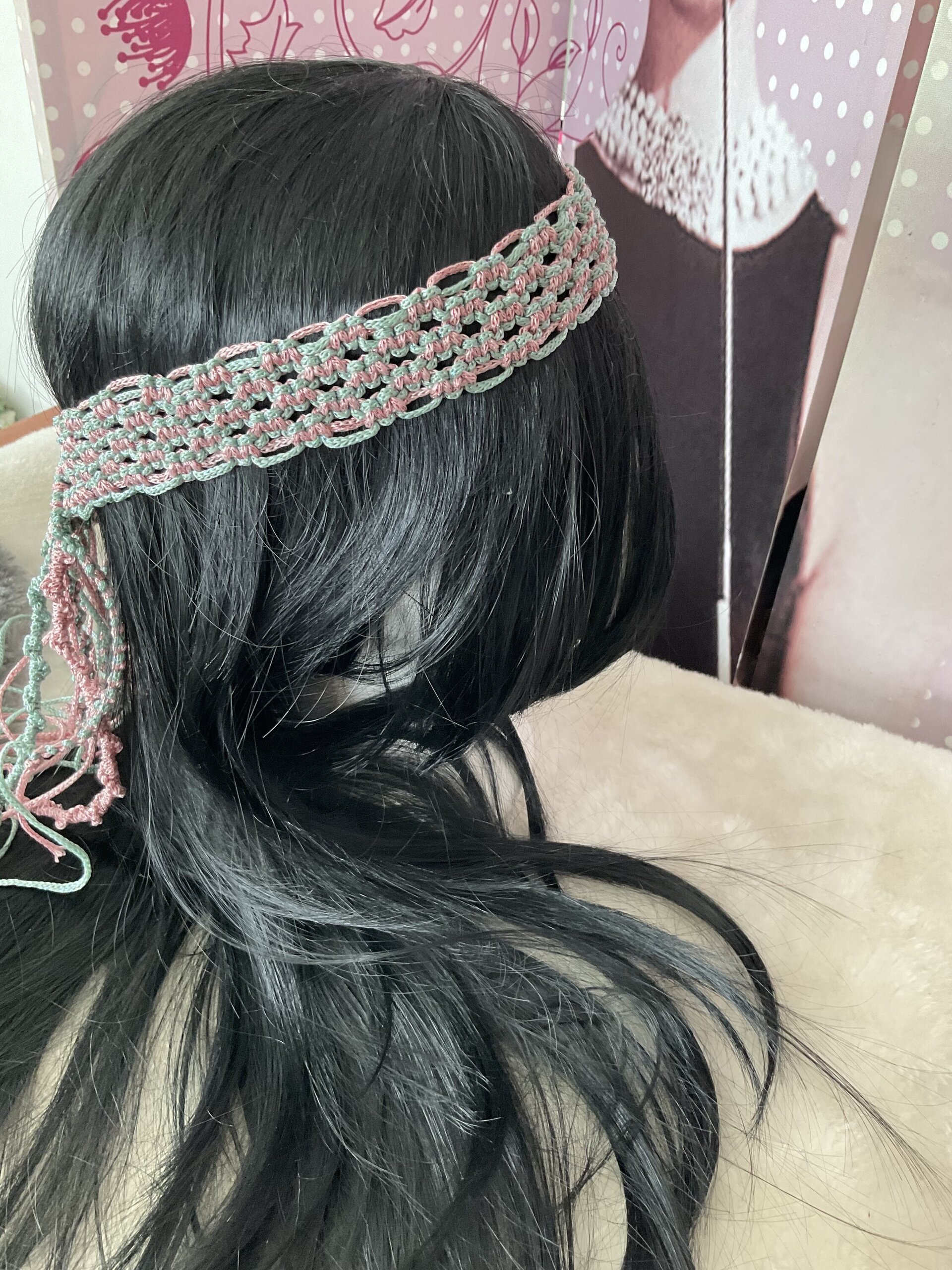 Diadema macramé - 2