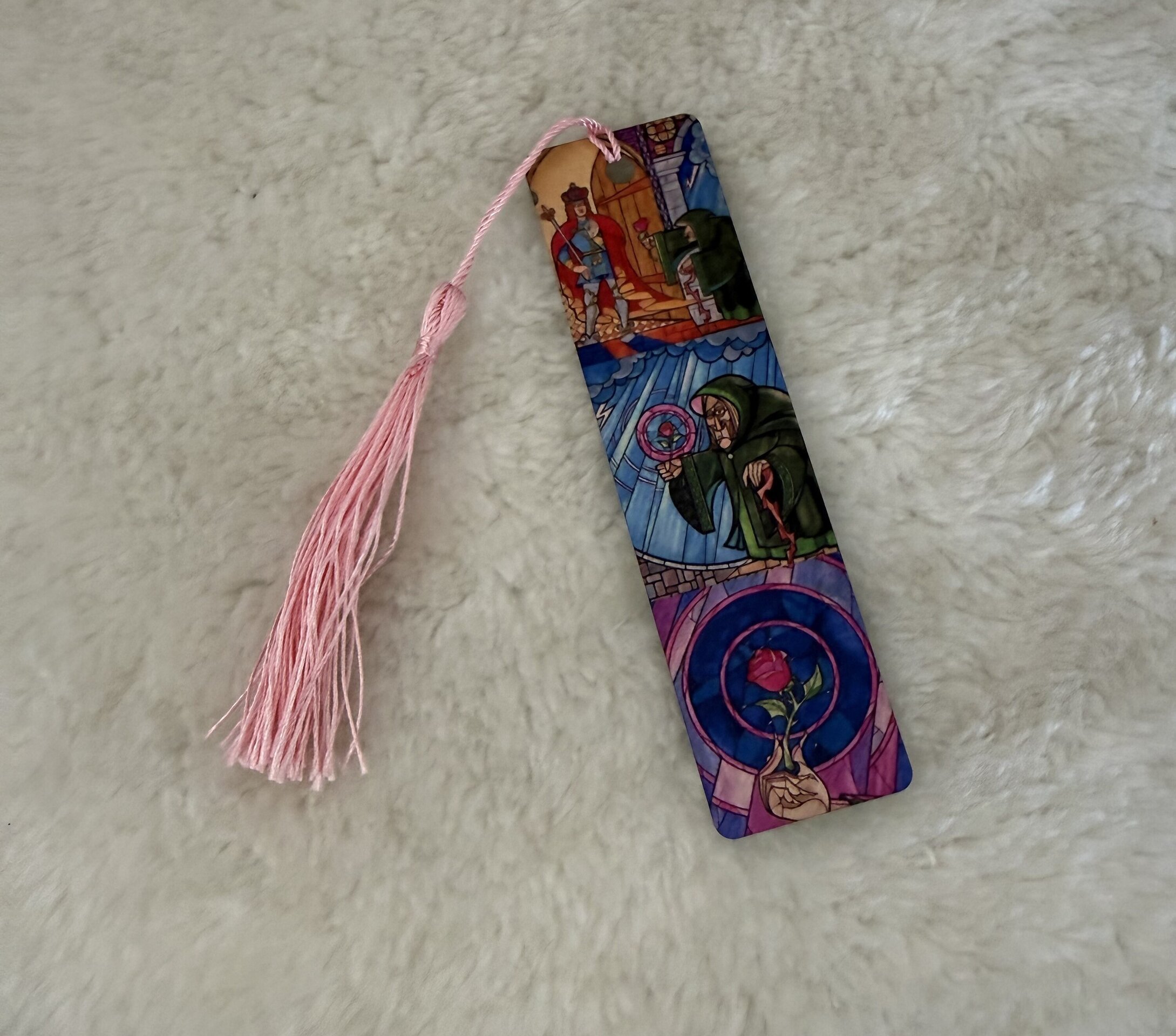 Marcapaginas la Bella y la Bestia - 12