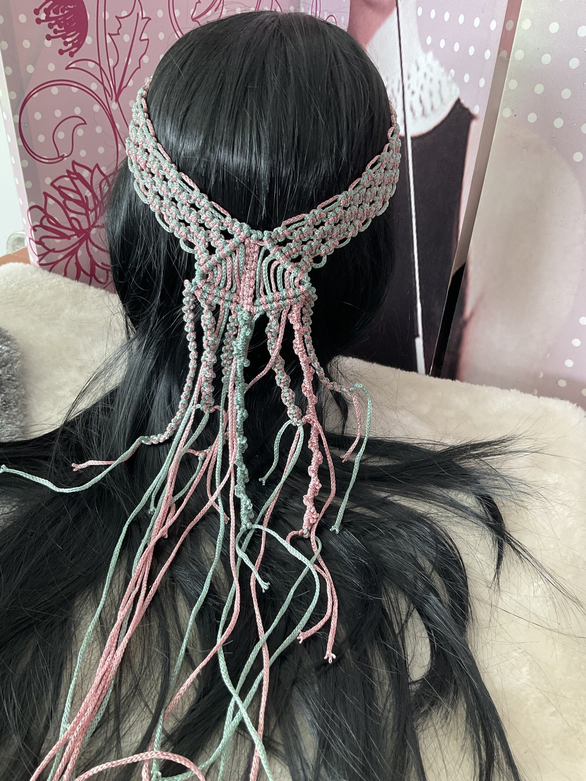 Diadema macramé - 9