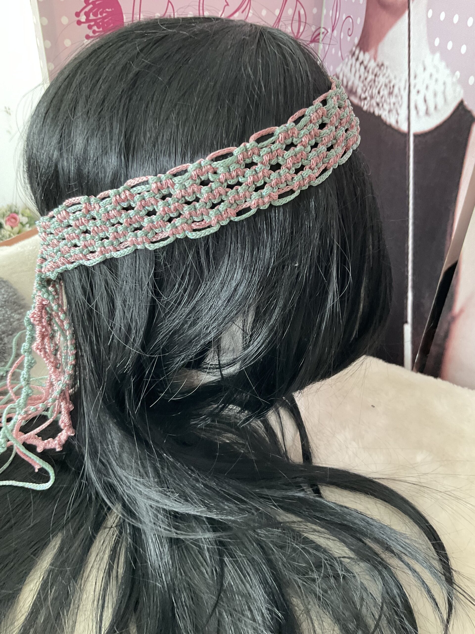Diadema macramé - 7